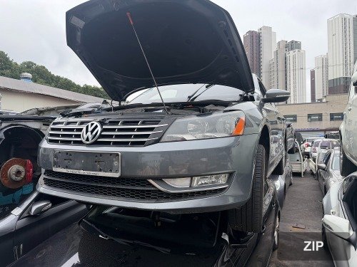 Бампер передний, решетка, капот, фара — Volkswagen Passat (б/у)