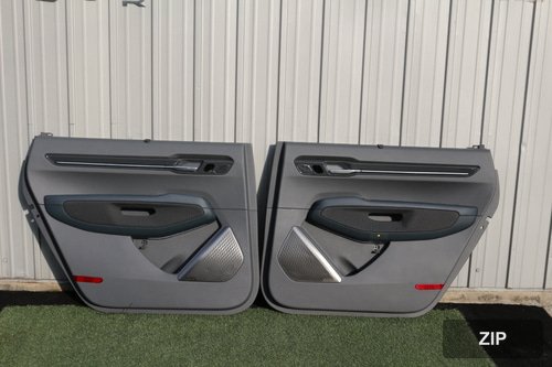 EV9 боковые шторки для окон второго ряда с накладкой двери