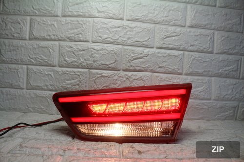 Задний фонарь LED чёрный Optima (K5) 92404D4270