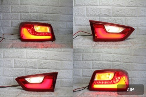 Задний фонарь LED, комплект, Malibu