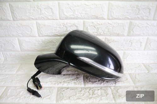 Боковое зеркало EQ900 87610-D2040YB6 левое 8+1pin AVM BSD