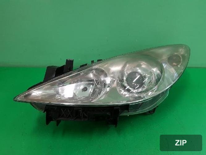 Peugeot 307 2007 — фара левая 9681834880
