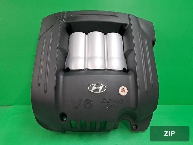 Hyundai Santa Fe 2002 — крышка двигателя 2924037300