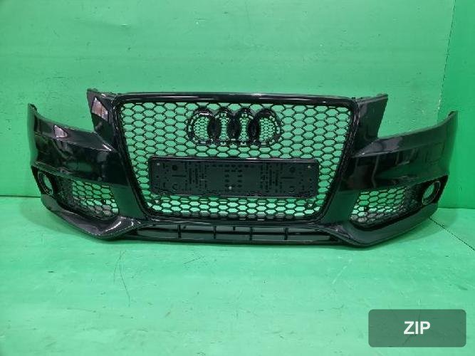 Audi A4 2009 — передний бампер