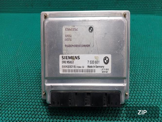 BMW 7-Series 2004 — блок управления двигателем ECU 7533651 3