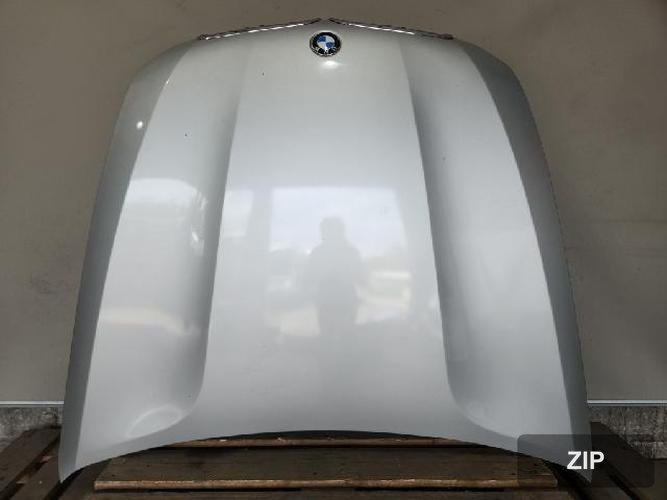 BMW X5 2013 — капот в сборе с решёткой радиатора и эмблемой