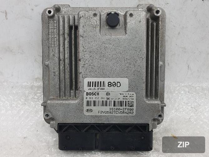 Kia Carnival 2014 — ЭБУ двигателя ECU 2.2 дизель D4HB