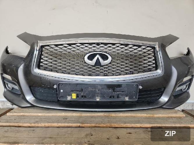 Infiniti Q50 2016 — бампер передний