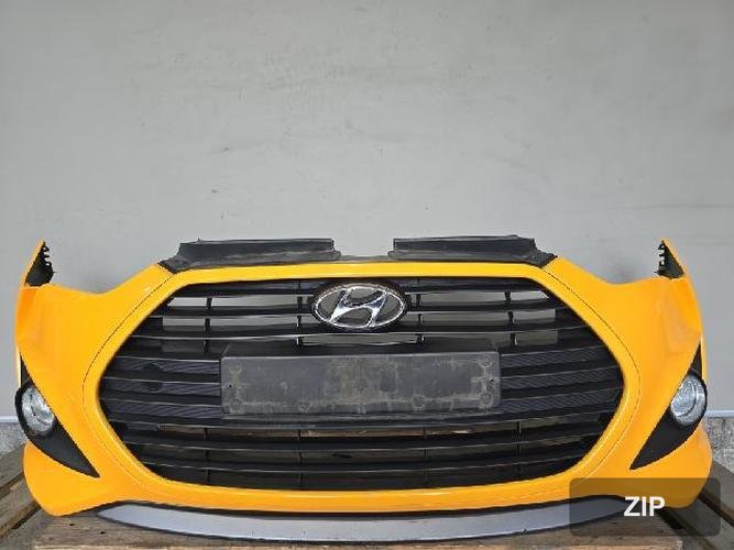 Hyundai Veloster 2013 — бампер передний