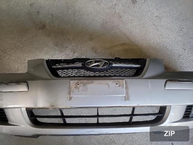 Hyundai Sonata 2006 — передний бампер