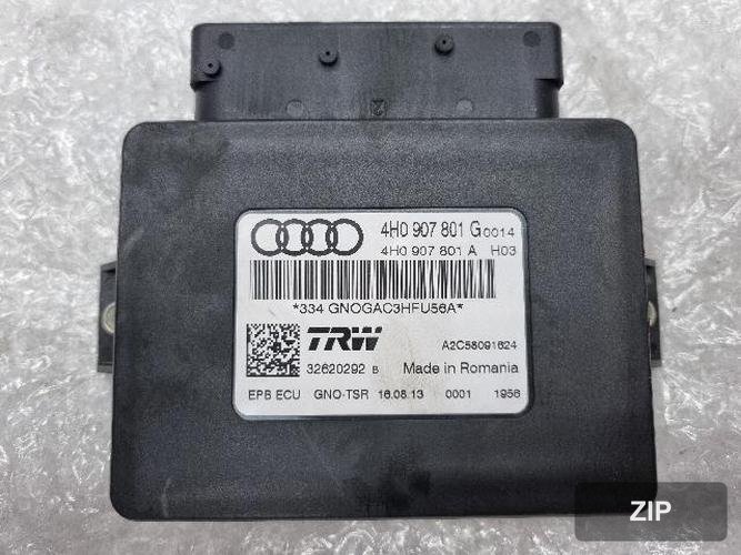 Audi A6 2014 — модуль EPB (электронный стояночный тормоз) 4H0907801G
