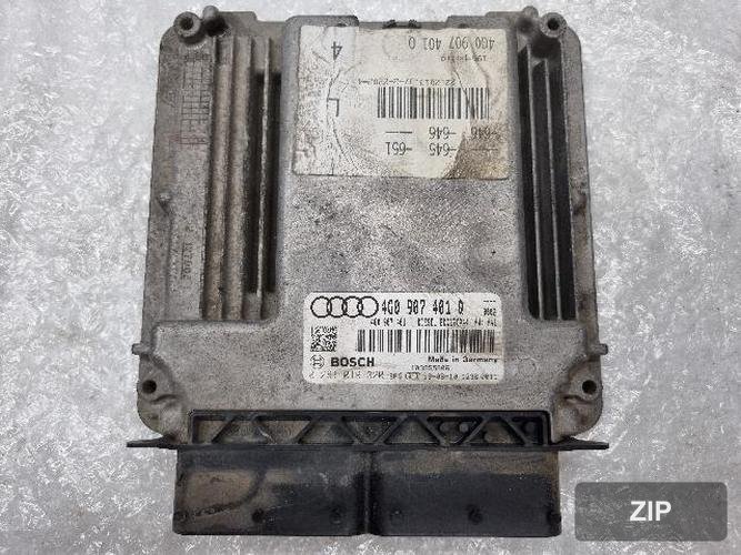 Audi A6 2014 — блок управления двигателем ECU 4G0907401Q