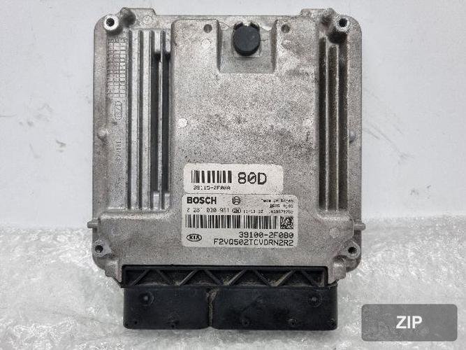 Kia Carnival 2014 — блок управления двигателем ECU 39100-2F080