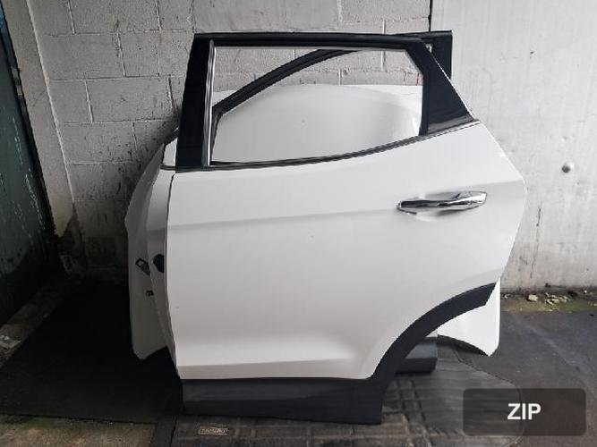 Hyundai Santa Fe 2014 — задняя дверь левая