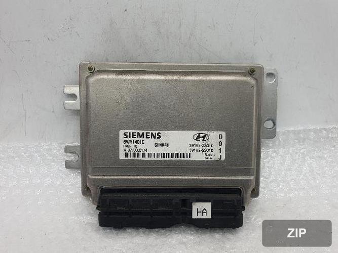 Hyundai Avante 2001 — блок управления двигателем ECU (G4GC)