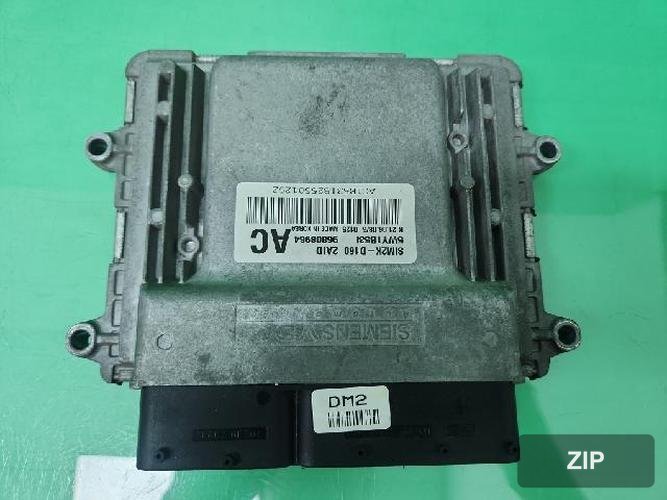 Блок управления двигателем ECU 96808964