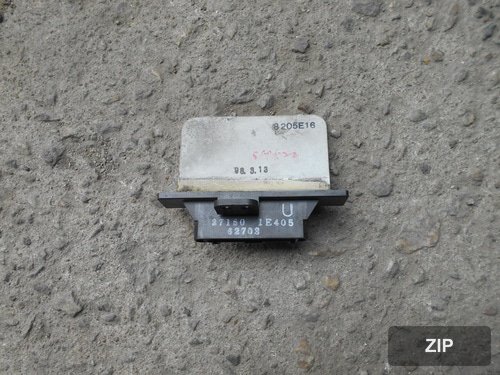 Резистор печки SM5 (ручная климатизация) *старого образца (до 2001.08.27)