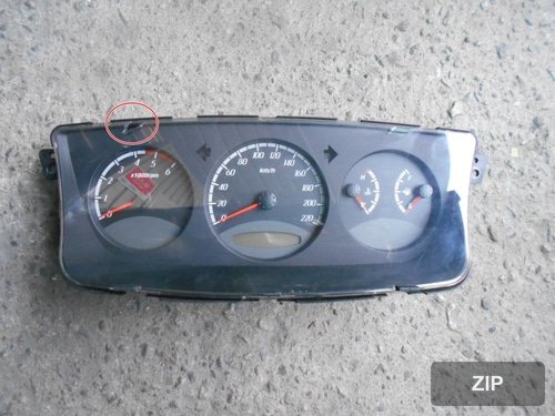 Панель приборов Actyon 8021031010 дизель автомат (184,198 км/ч)