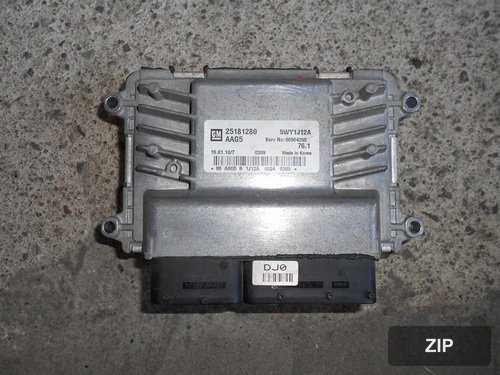 Электронный блок управления двигателем Cruze ECU 96964296 P96964296 25181280
