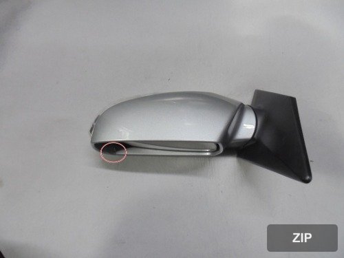 Боковое зеркало левое 876102S010-DS WEA с электроприводом и подогревом, LED