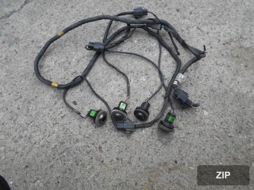 Жгут проводов бампера Equus BSW расширение 919503B000 с датчиком 957003B910VG
