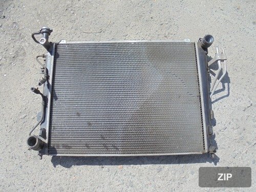 Радиатор + конденсер LPG автомат (A/T)