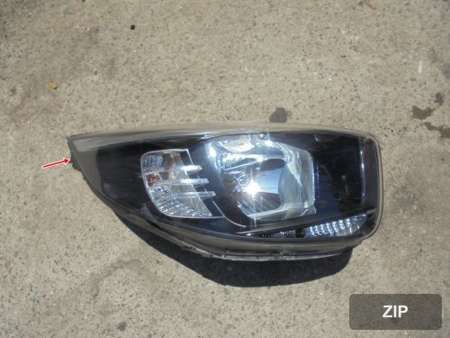 Фара передняя правая 6 контактов 92102G6000