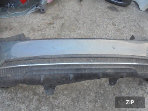 Накладка заднего бампера Cruze верхняя 95270098/95903383 и нижняя 95903378/688789767 с четырьмя датчиками парковки 2012-2017