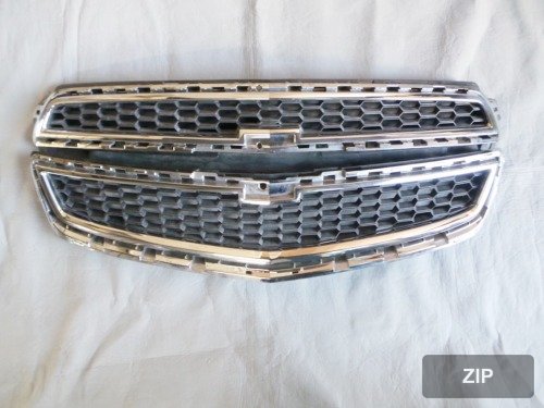 Решетка радиатора Malibu верхняя и нижняя 20768835 + 20768837