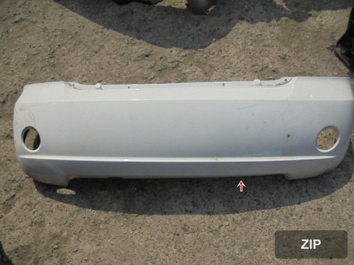 Накладка заднего бампера Matiz