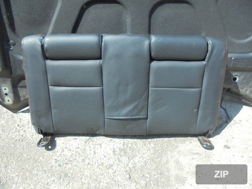 Спинка сиденья третьего ряда (кожа)