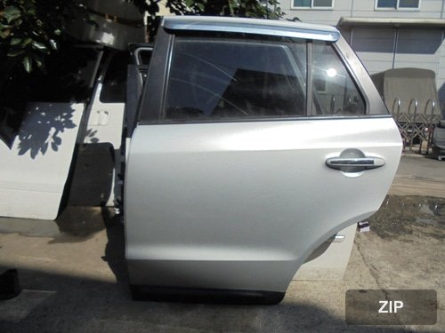 Дверь задняя левая Santa Fe CM (2005-2009)