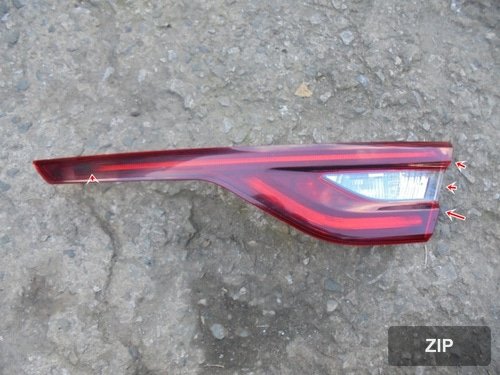 Фонарь задний правый 3D LED