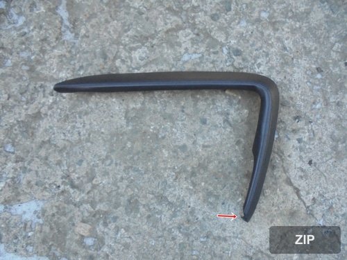 Крашпад центральный правый K5 847822T100ALZ кожаный
