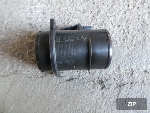 Датчик воздушного потока Clio, присоединение воздушного фильтра (165766063R)