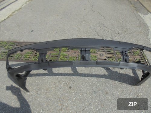 Накладка нижняя заднего бампера Sorento MQ4 86612P2000, 86612P2101 (4 отверстия под датчик)