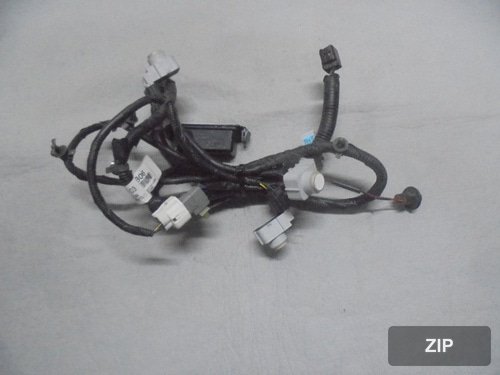 Жгут проводов заднего бампера и датчики парковки BWS 957201W150UD (4шт)