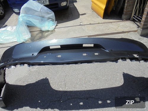 Накладка бампера задняя верхняя K8 86611L8000 86611L8001