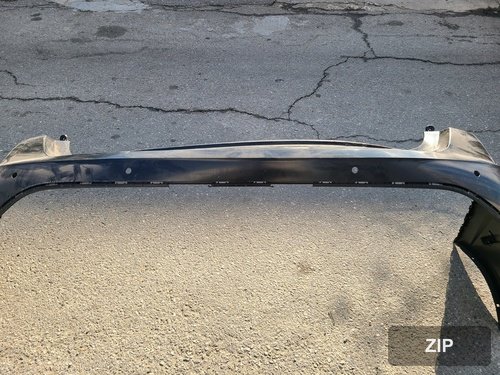 Накладка верхняя заднего бампера LF Sonata 86610C1000 86611C1000 (6 отверстий под датчик)