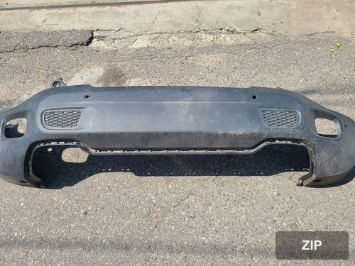 Накладка заднего бампера Jeep Renegade 73558523 с 6 отверстиями под датчик