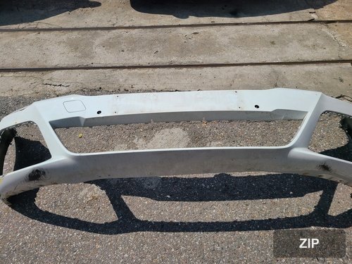 Накладка переднего бампера BMW 5 G30 M-Sport, 5111809844, 51119852205, с 4 отверстиями под датчики, 2020-2023