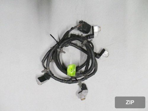 Жгут проводки переднего бампера FWS extension 918403V590 + датчик ультразвука 957203V015Y7S (4 шт.)