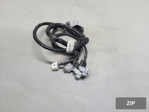 Задний бампер, жгут проводки BWSE 918901W110 и ультразвуковые датчики 957201W0003D (4 шт.), 5-дверный
