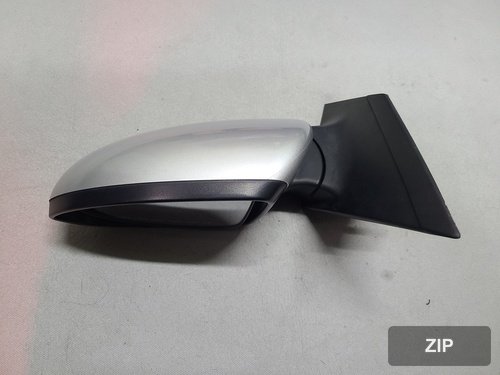 Боковое зеркало левое Cruze (7pin) электрическое складное GCY серебристое 08-13