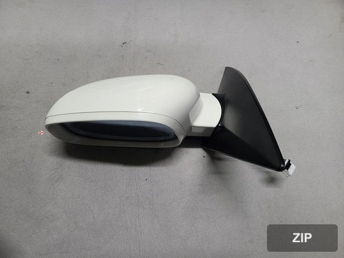 Зеркало боковое левое (10pin) электросклад LED подсветка WAA Grand White ivory