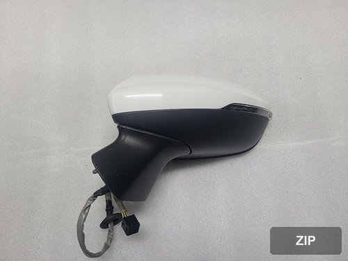 Зеркало боковое левое электрорегулировка LED GAZ Pure White 17-18