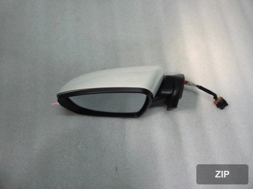 Боковое зеркало левое с электроприводом и LED, белый перламутр, 87610A7020-DS SWP