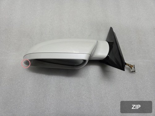 Боковое зеркало левое с электроприводом и LED повторителем поворота 876103R000SWP