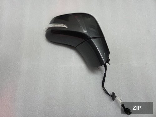 Боковое зеркало правое электрическое с подогревом и LED, серое 95373908GK2