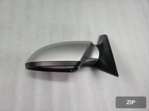 Боковое зеркало левое (водительское) электрическое складное с LED 876103W015-DS A3D серебристое